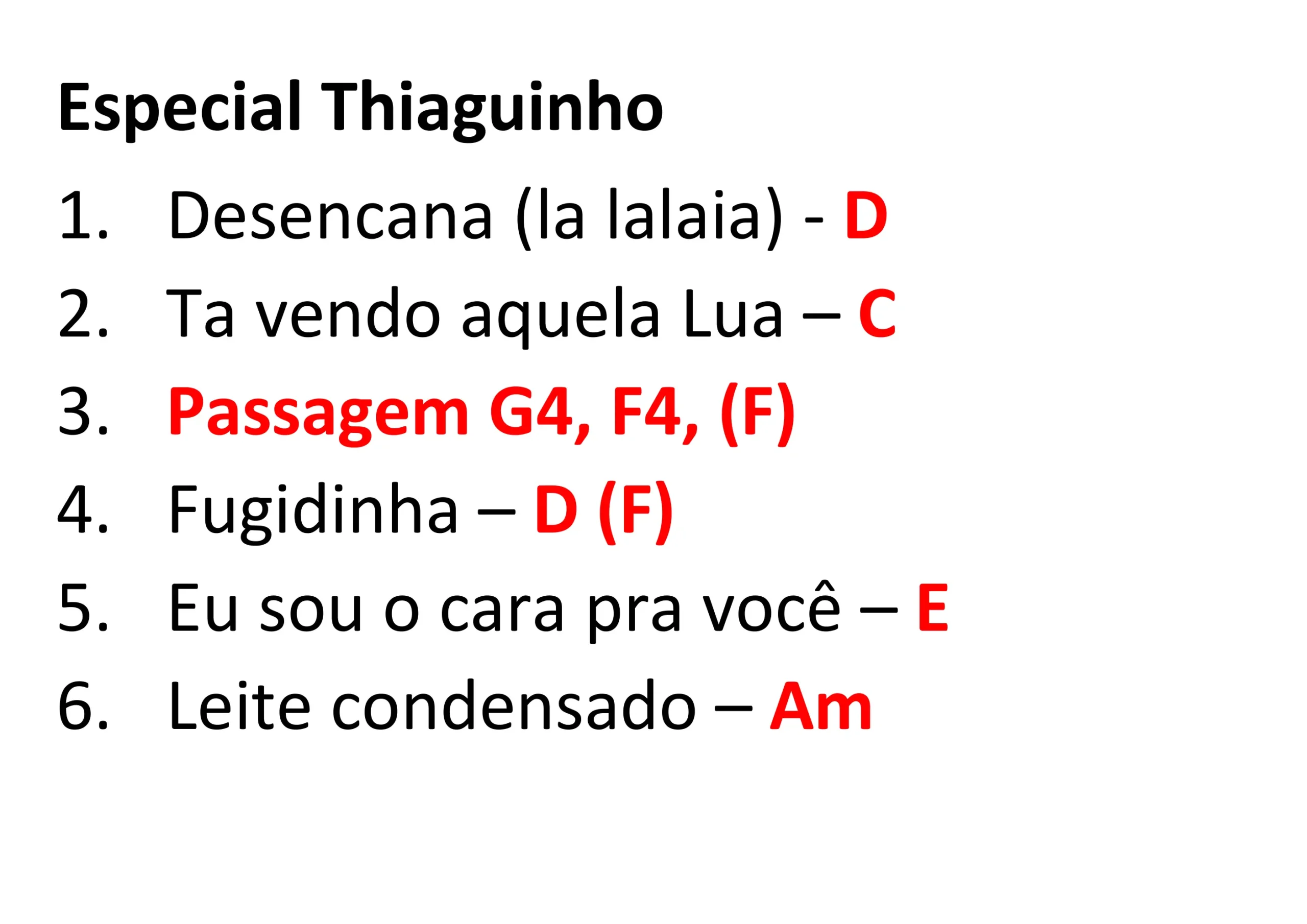 Especial Thiaguinho