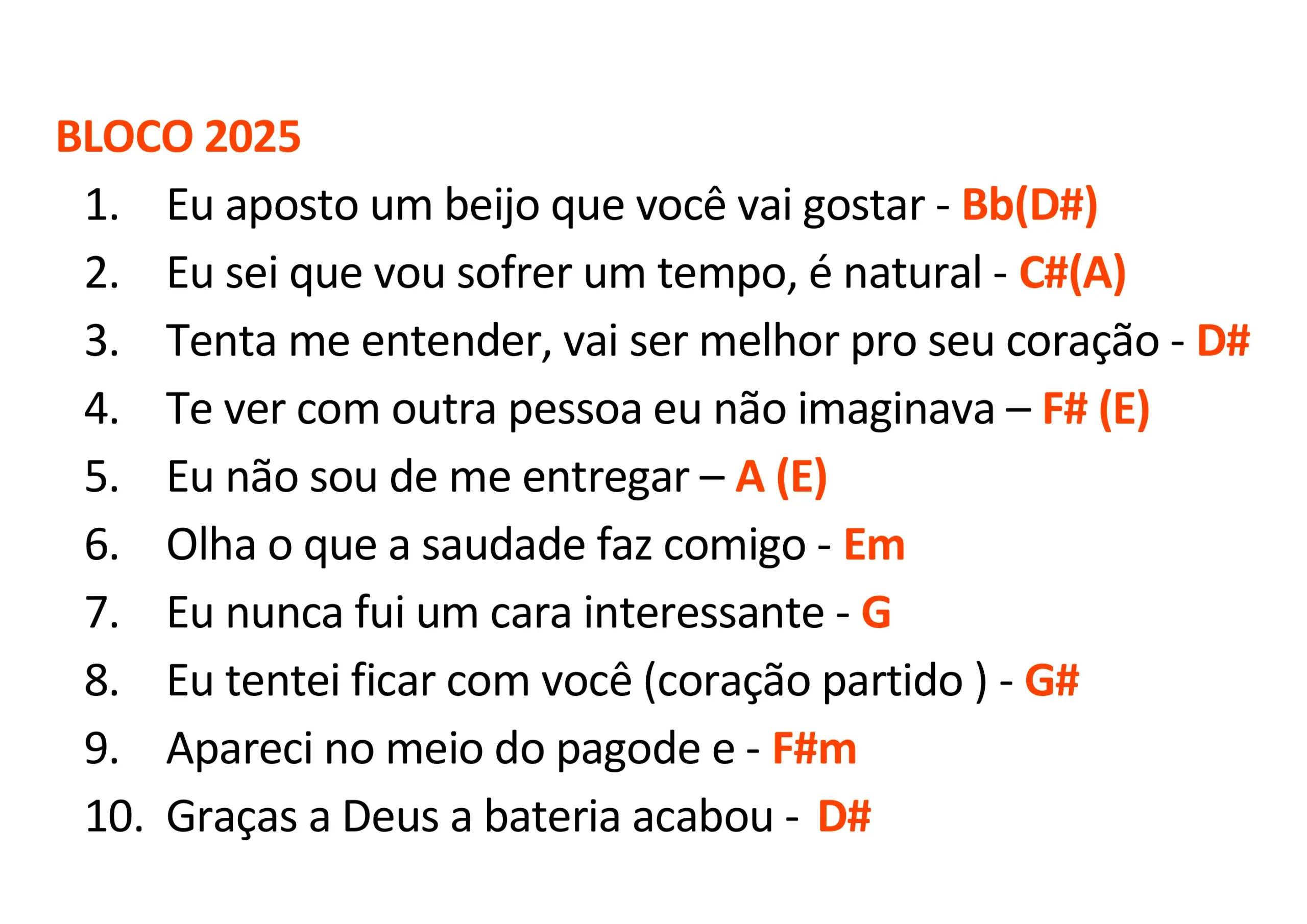 Bloco 2025