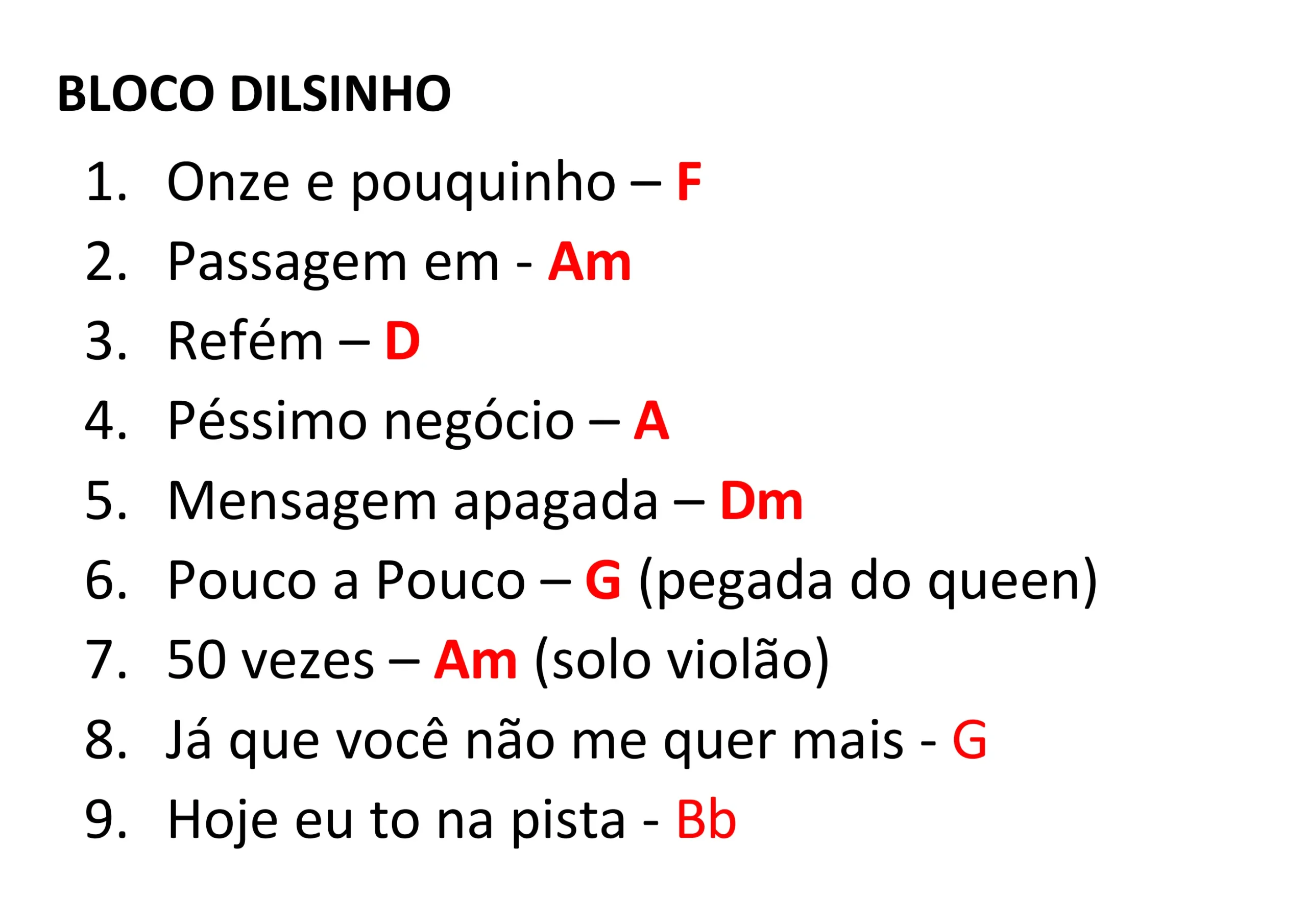 Bloco Dilsinho
